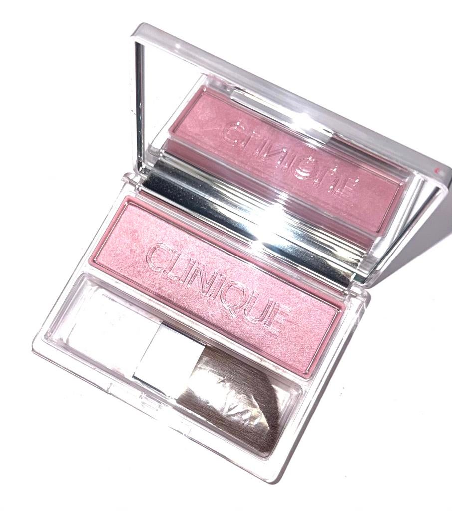 Clinique blushing blush powder blush 115 iced lotus, Ophalen, Zo goed als nieuw, Roze, Wangen