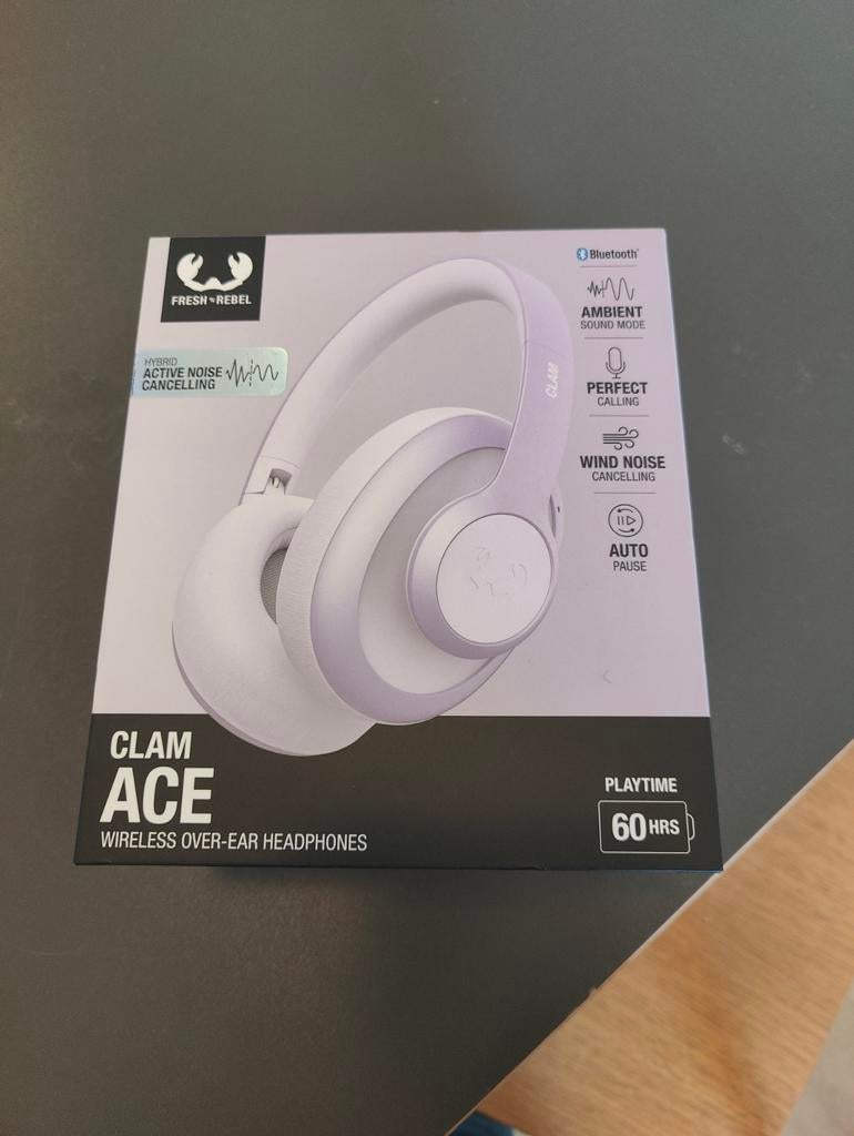 Fresh & Rebel Clam Ace Draadloze Koptelefoon - Nieuw, Overige merken, Nieuw, Ophalen of Verzenden, Over oor (circumaural)