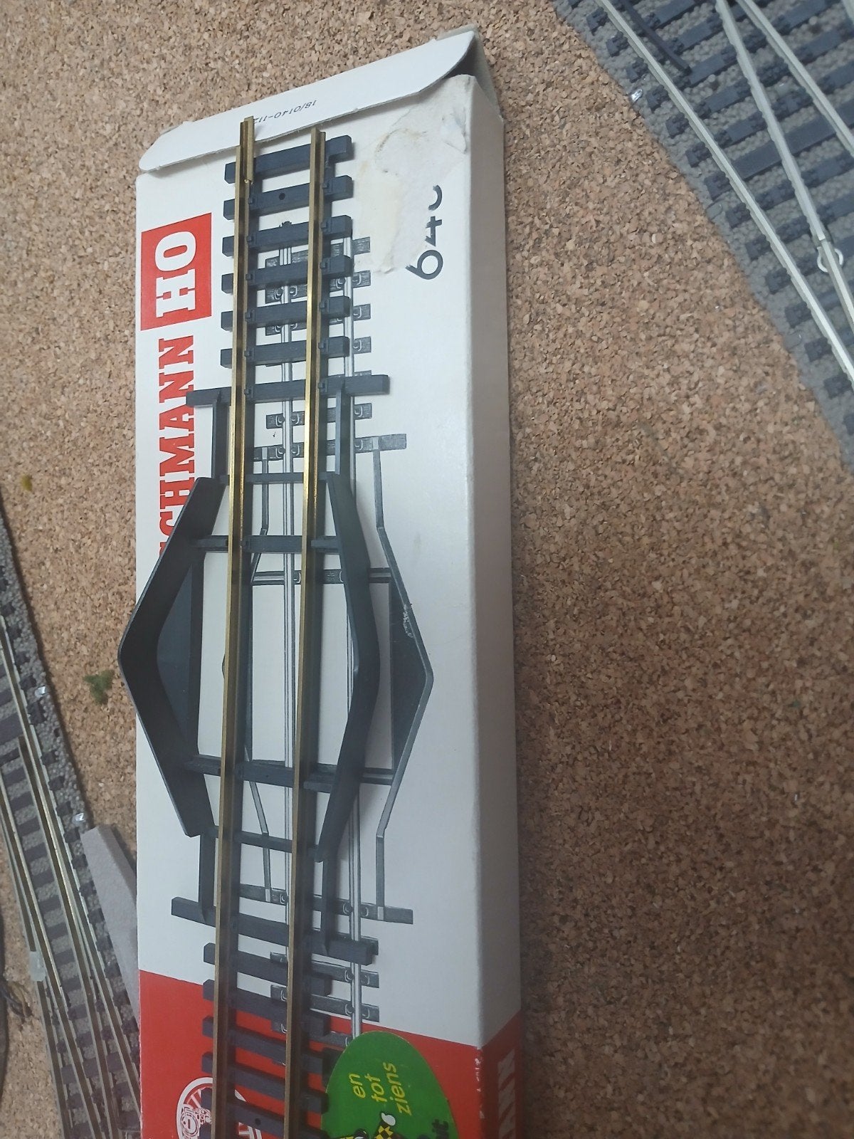 Nieuw Fleischmann HO wissel 6485, Hobby en Vrije tijd, Modeltreinen | H0, Gelijkstroom, Fleischmann, Nieuw, Rails