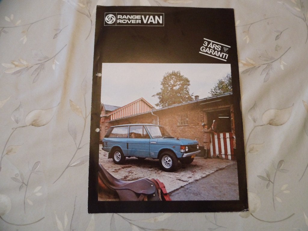 Range Rover Van I, Verzenden, Zo goed als nieuw, Overige merken