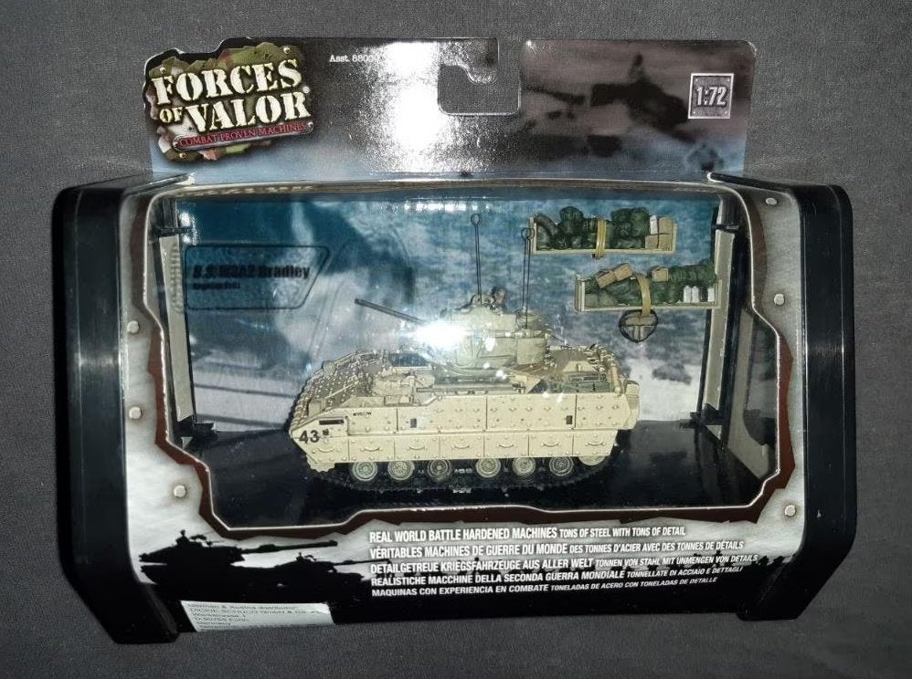 Forces of Valor FOV 1:72 M3A2 Bradley tank, Verzenden, Nieuw, Schaalmodel