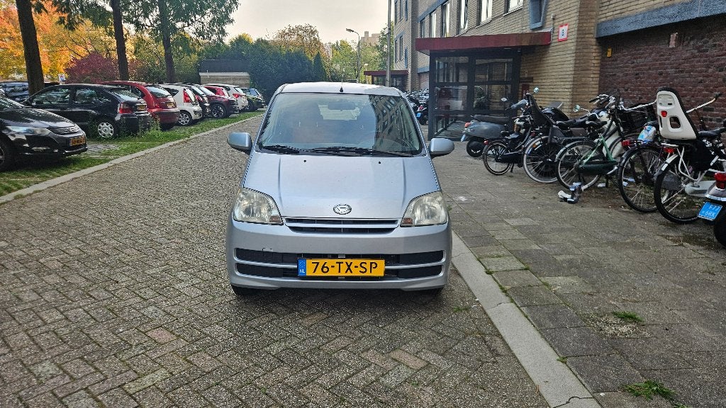 Daihatsu Cuore 1.0 3D 2007 Grijs, Stof, 600 kg, 18 €/maand, Cuore