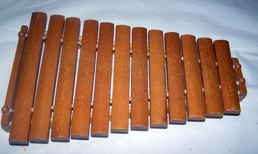 Houten Xylofoon - Melodische Percussie Instrument. Izgs., Ophalen of Verzenden, Zo goed als nieuw, Melodische percussie
