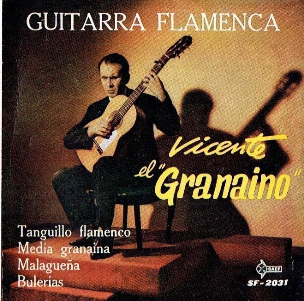 Vicente "El Granaíno" – Guitarra Flamenca, Ophalen of Verzenden, Zo goed als nieuw, EP