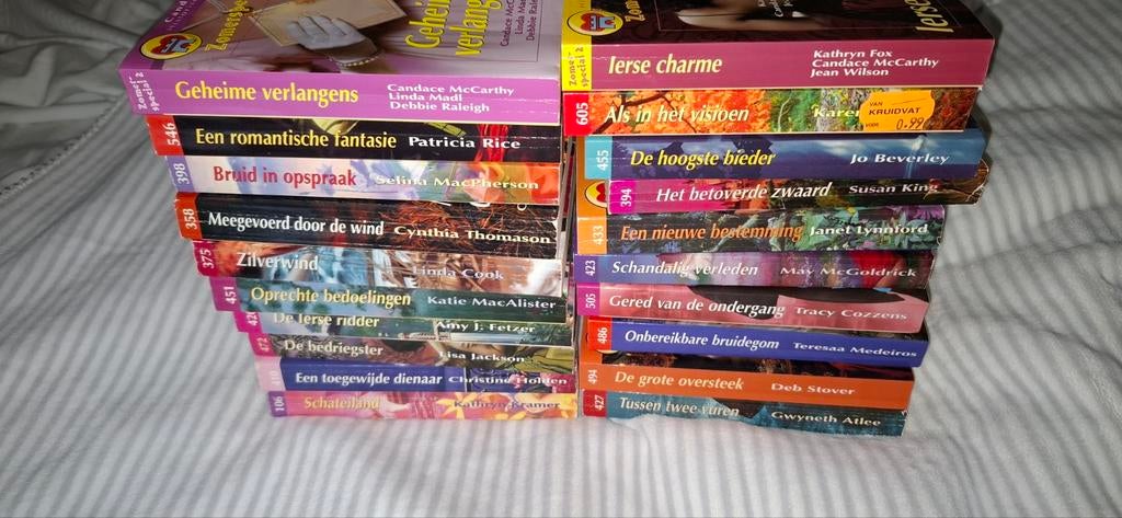 Bouguet roman boekjes 20 stuks, Boeken, Ophalen of Verzenden, Gelezen