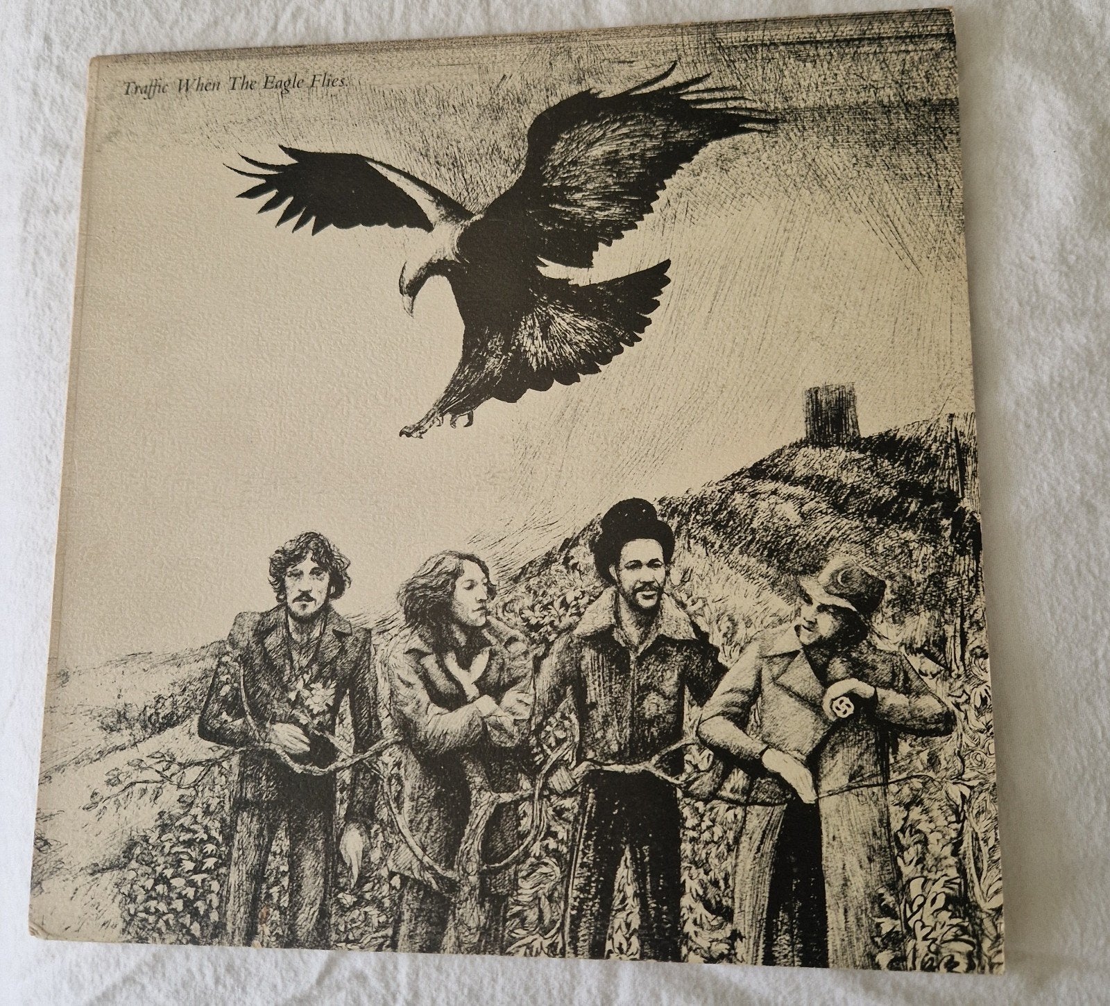 Traffic - When The Eagle Flies LP (1974), LP, Rock, Gebruikt, Originele persing