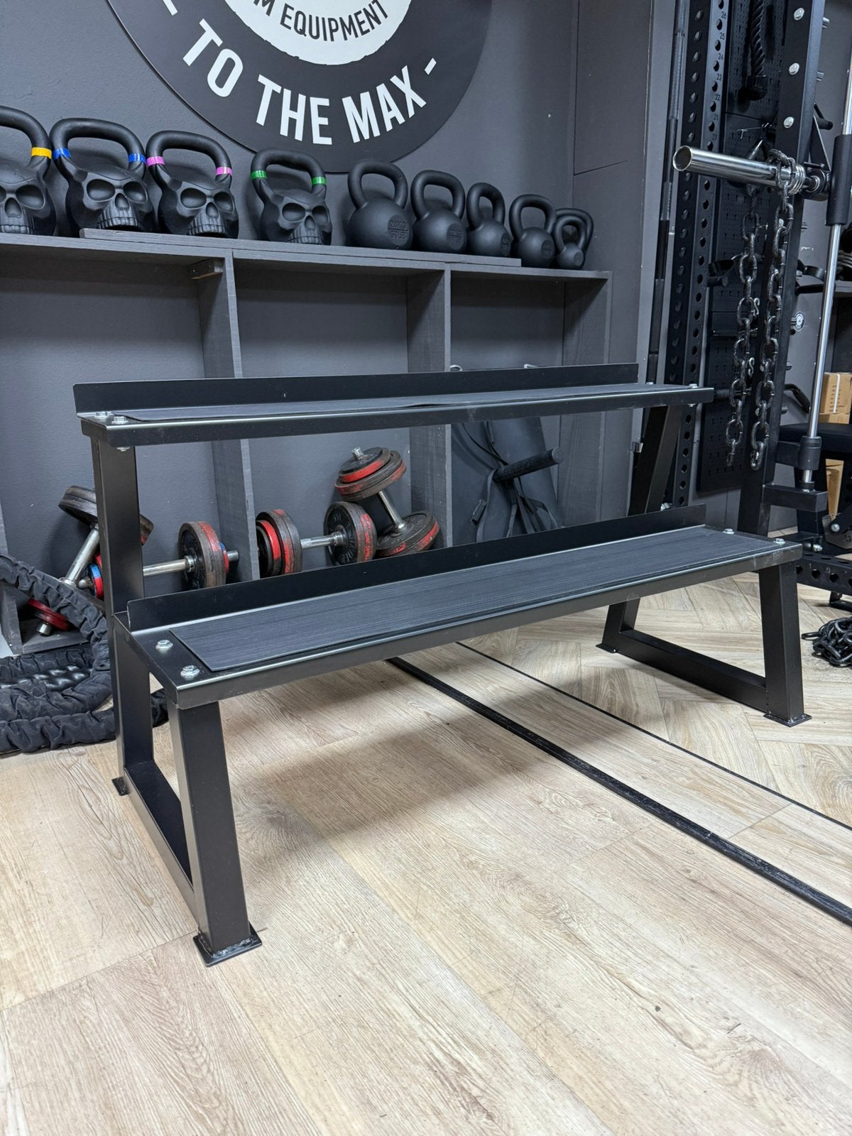 Kettlebell/fitness/slam wall ball opbergrek/storage rack, Sport en Fitness, Nieuw, Ophalen of Verzenden, ., Info@fitnesstradingtothemax.nl