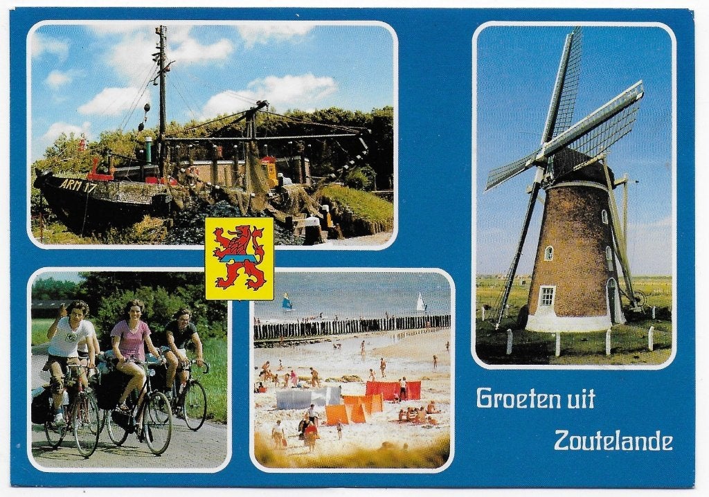 Zoutelande Gelopen Ansichtkaart ( B5741), Ophalen of Verzenden, 1980 tot heden, Gelopen