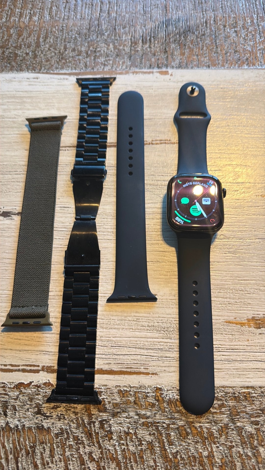 Apple watch 10 + cellular, Zwart, IOS, Ophalen of Verzenden, Zo goed als nieuw