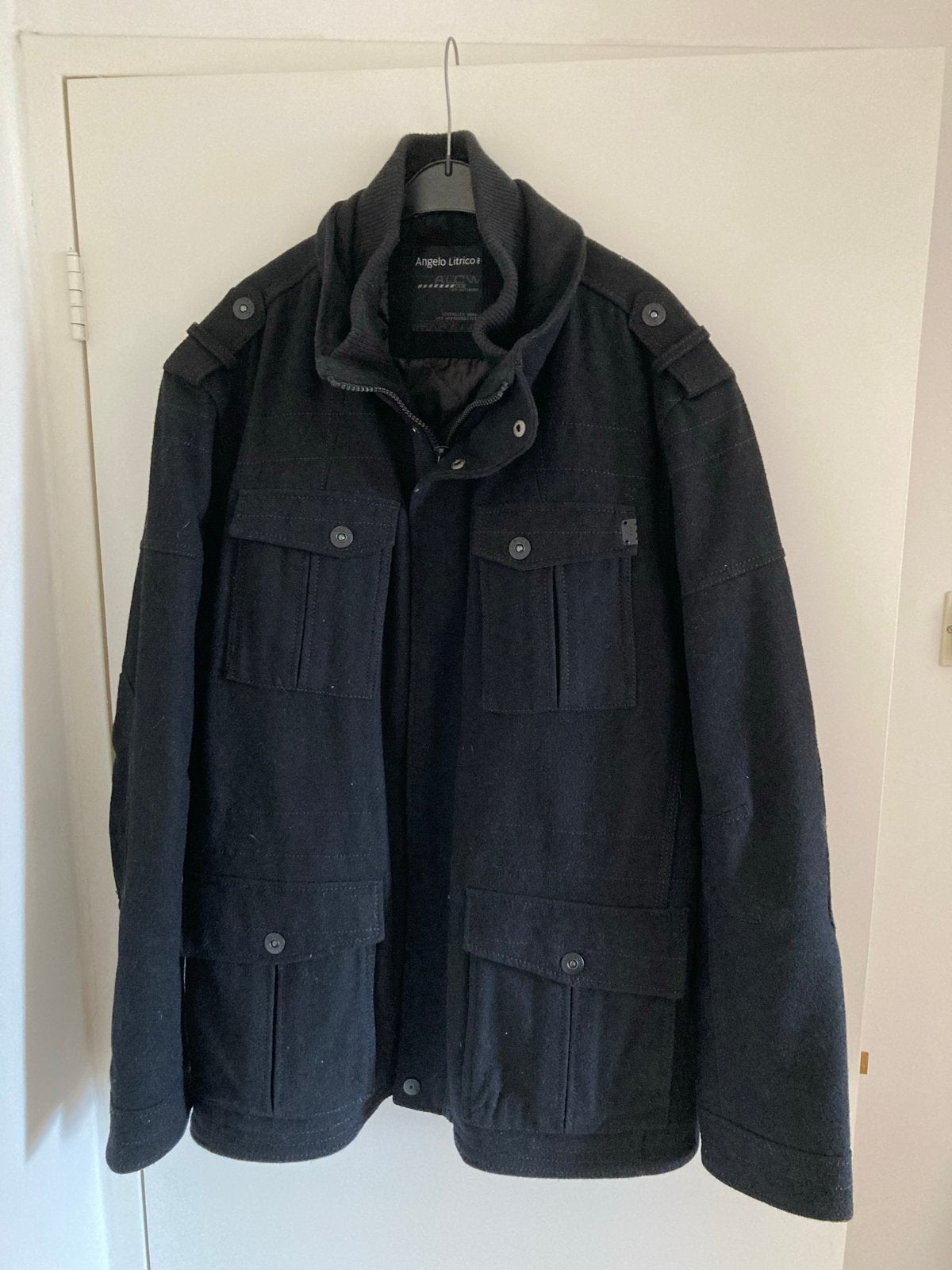 Angelo Litrico heren winterjas - Maat 3XL, Kleding | Heren, Ophalen of Verzenden, Gedragen, Zwart