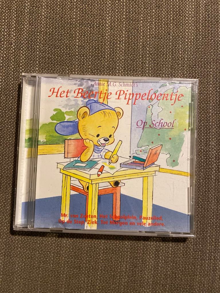 Annie M.G. Schmidt's Het Beertje Pippeloentje Op School CD, Cd's en Dvd's, Ophalen of Verzenden, Zo goed als nieuw, Verhaal of Sprookje