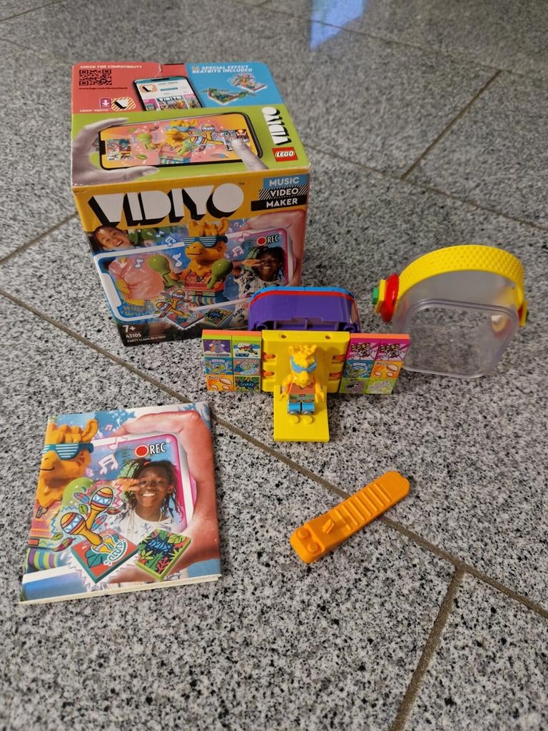 LEGO VIDIYO Lama & Eenhoorn (43105 & 43106), Ophalen of Verzenden, Zo goed als nieuw, Complete set, Lego