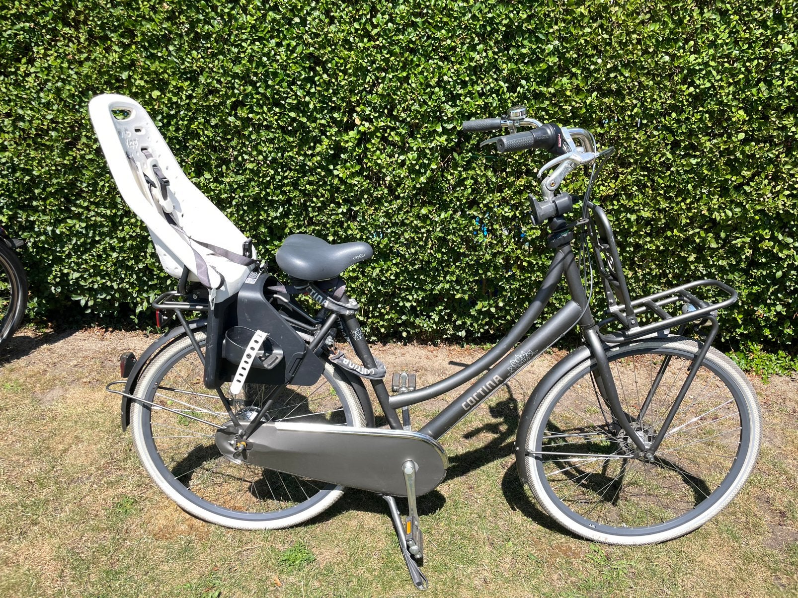 Cortina moederfiets in zeer goede staat, 2 zitjes, Mandje, 56 cm of meer, Zo goed als nieuw