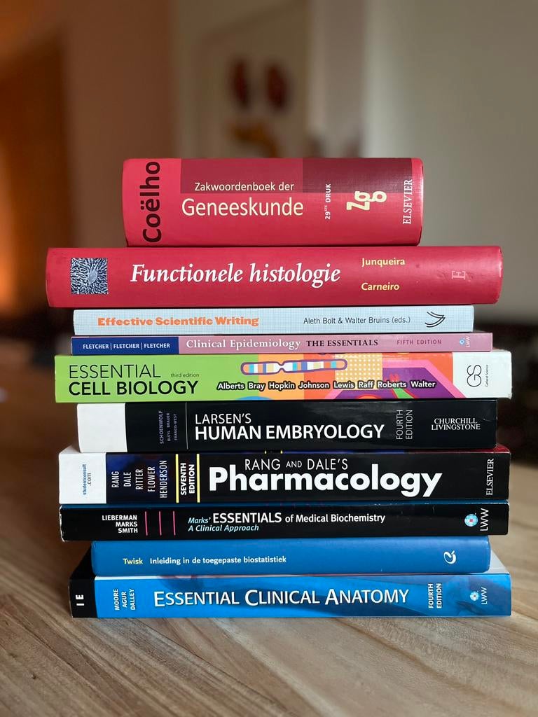 Diverse geneeskunde boeken - zeer goede staat, Ophalen, Zo goed als nieuw