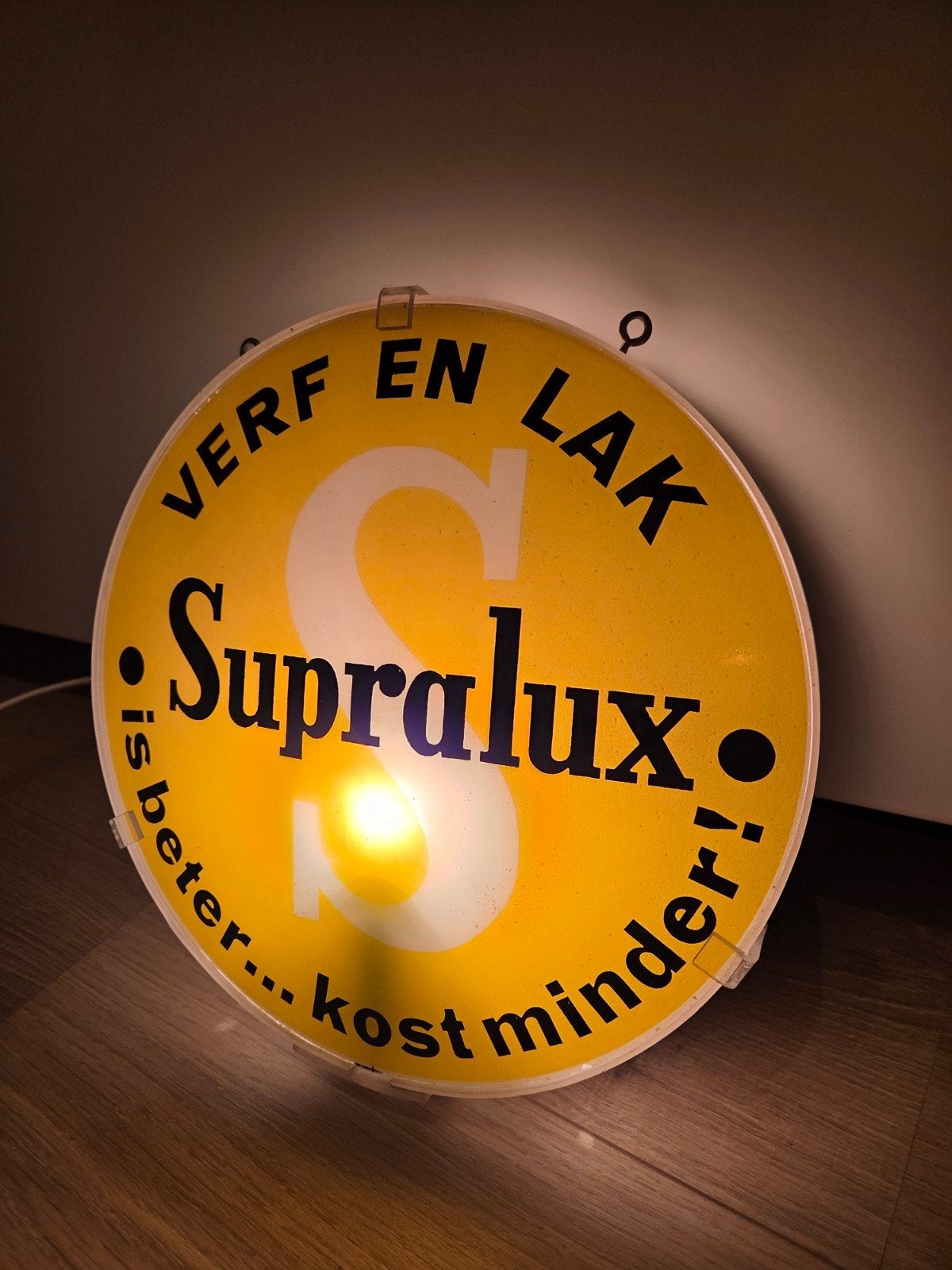 Lichtbakje supralux verf en lak, Ophalen of Verzenden, Gebruikt, Lichtbak of (neon) lamp