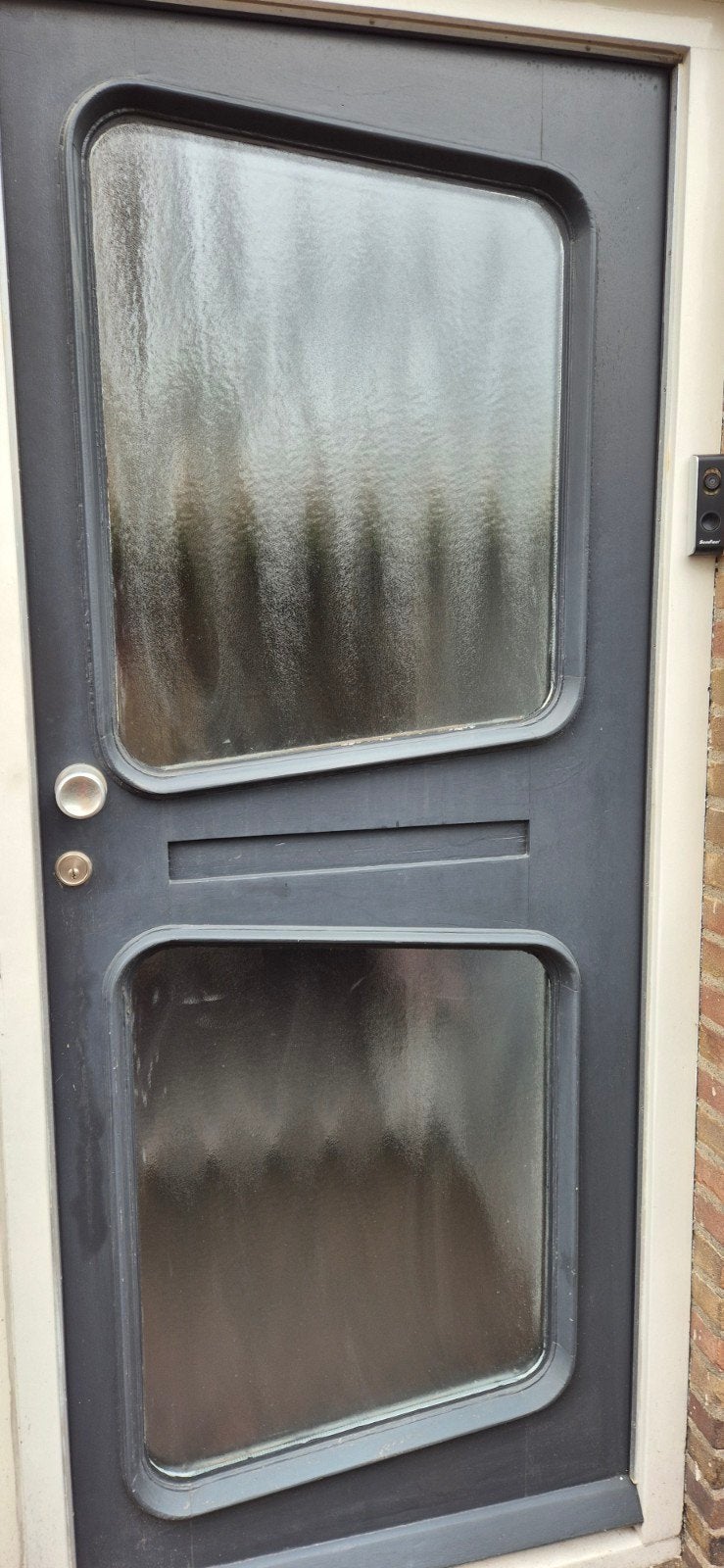 Voordeur van hout, Doe-het-zelf en Verbouw, Deuren en Horren, Ophalen, Gebruikt, 80 tot 100 cm, Buitendeur