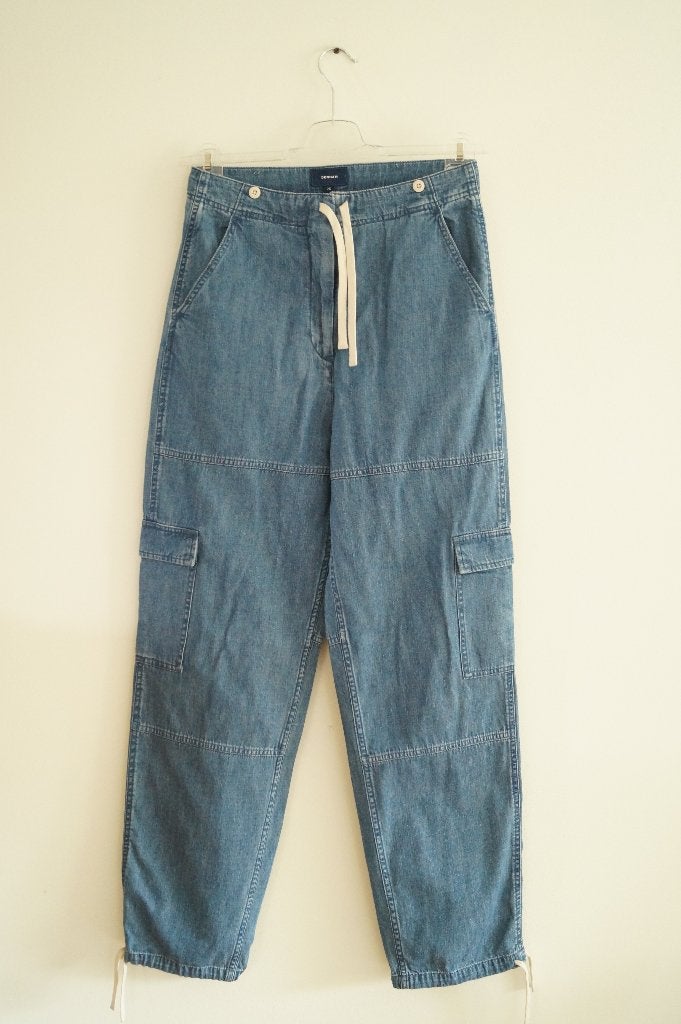 DENHAM Jeans Maat 34-36, Verzenden, Zo goed als nieuw, Blauw, W27 (confectie 34) of kleiner