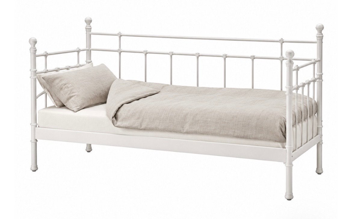 Meisjes spijlenbed met lattenbodem, Ophalen, Gebruikt, 90 cm, Eenpersoons
