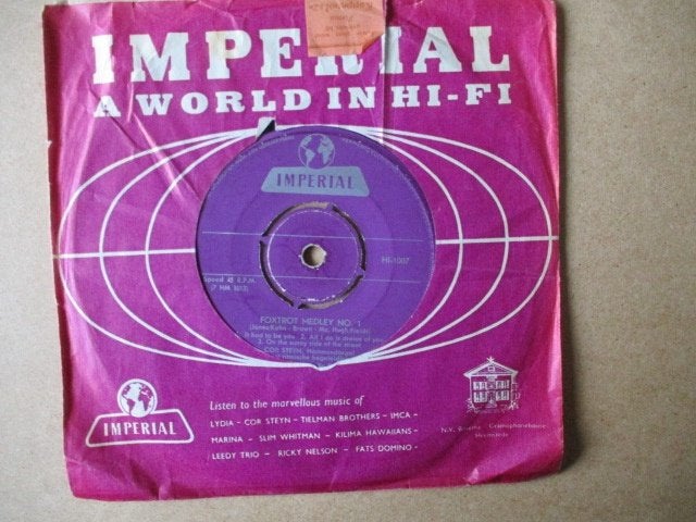 s4644 cor steyn - foxtrot medley no 1, Ophalen, Gebruikt, 7 inch, Overige genres