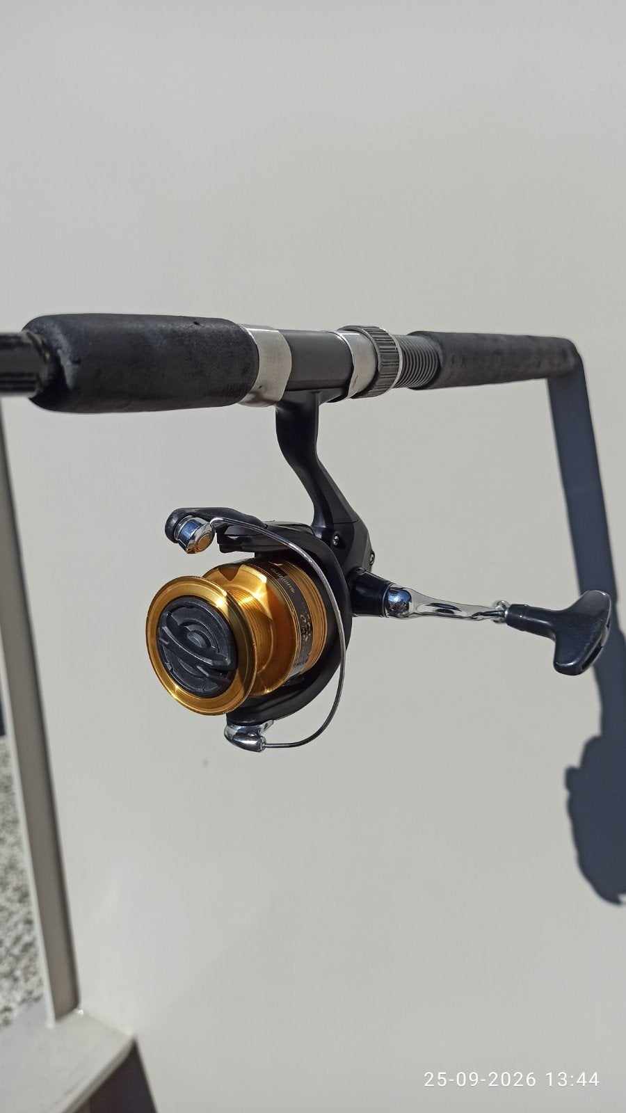 Shakespeare Winkle Picker met Shimano FX c3000 molen, Ophalen of Verzenden, Gebruikt, Werphengel