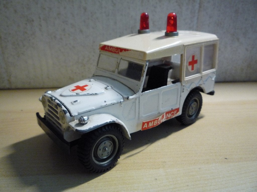 Fiat Campagnola  Jeep Ambulance Barlux schaal 1:25, Ophalen of Verzenden, Gebruikt, Auto, Overige merken