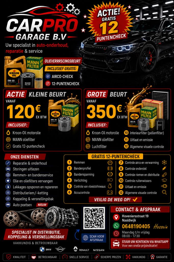 Auto onderhoud ,Reperatie