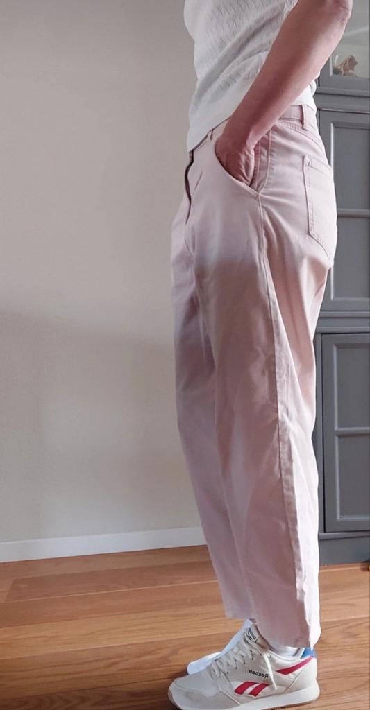 C&A soepel wijde broek licht roze, Maat 38/40 (M), Ophalen of Verzenden, Zo goed als nieuw, Roze