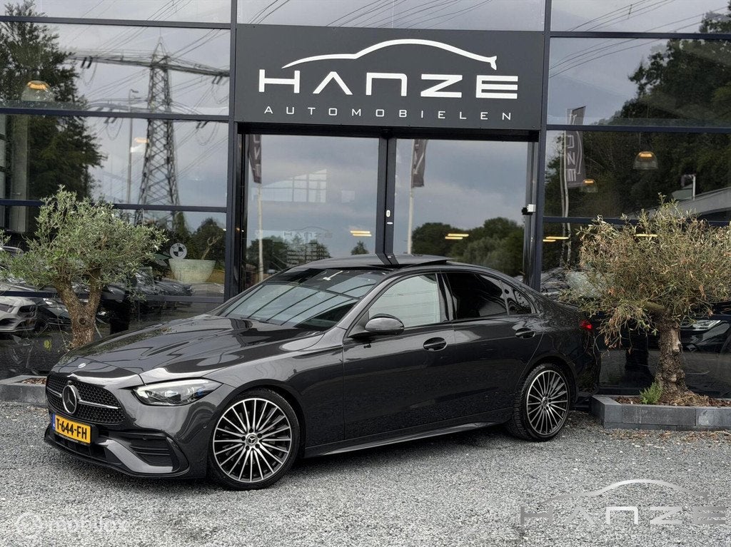 Mercedes C 300 AMG Line|PANO|360°|Burmester|MB-LED|Memory, Automaat, Euro 6, 4 cilinders, 258 pk