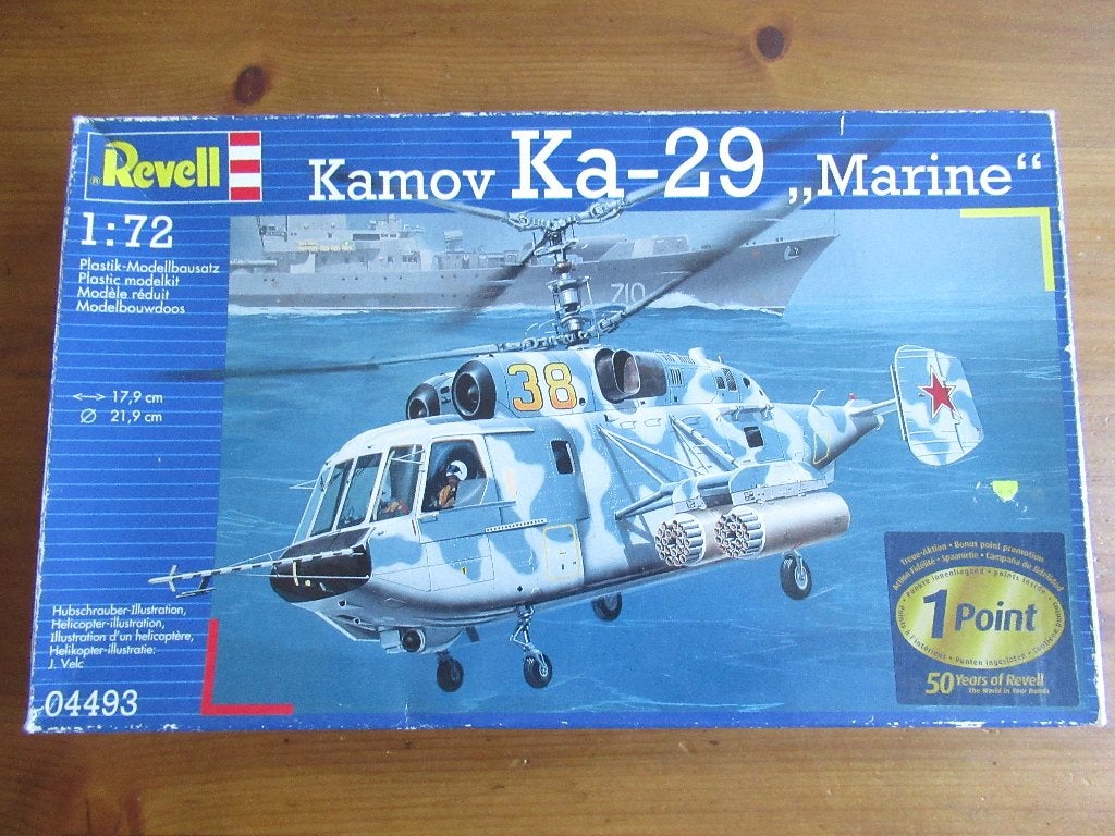 Kamov Ka-29 'Marine' (Revell 1/72), Hobby en Vrije tijd, Modelbouw | Vliegtuigen en Helikopters, 1:72 tot 1:144, Ophalen of Verzenden