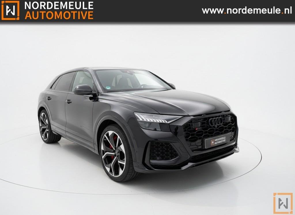 Audi RSQ8 4.0 TFSI RS Q8 QUATTRO. DRIVERS PACKAGE, PANO, 360, Auto's, Audi, Gebruikt, 8 cilinders, Zwart, Bedrijf