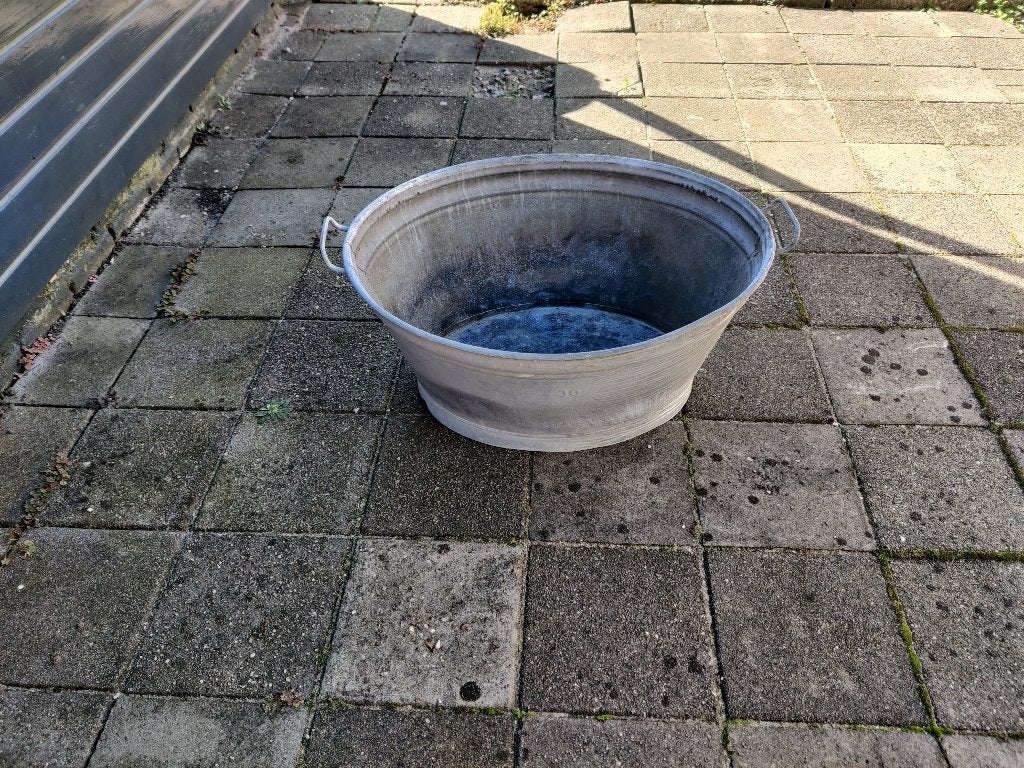 Te koop in zeer goede Zinken teil 30l, Antiek en Kunst, Ophalen
