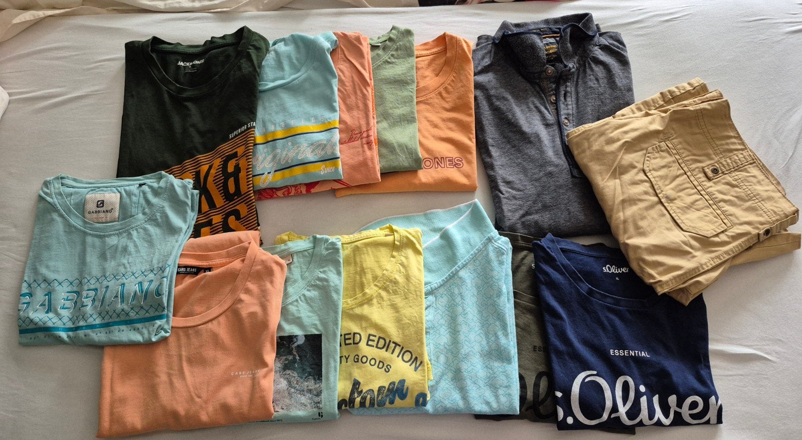 14delig kledingpakket jongen/man maat XL, Ophalen, Gedragen, Maat 56/58 (XL)