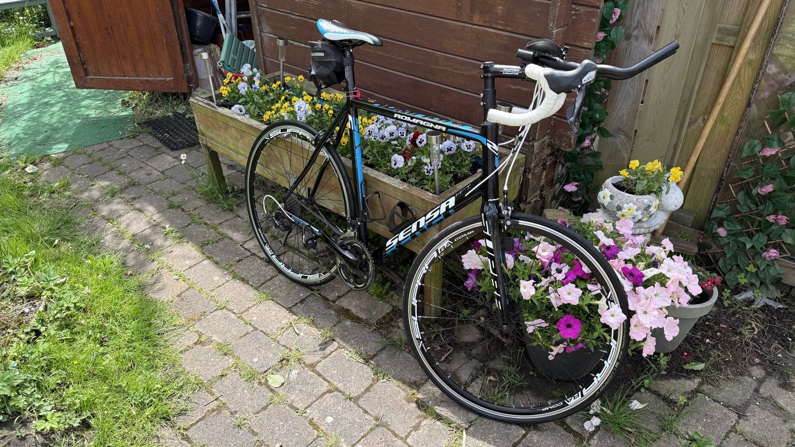 Sensa Romagna racefiets - Framemaat 62 cm, Fietsen en Brommers, Fietsen | Racefietsen, 28 inch, Gebruikt, Aluminium, 61 tot 65 cm