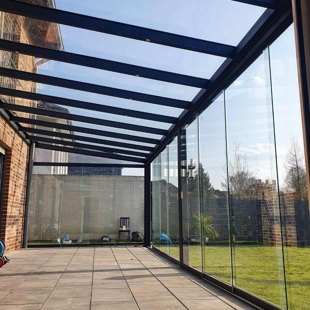 GLAZEN SCHUIFWANDEN OPRUIMING, Tuin en Terras, Ophalen, Nieuw, Serre