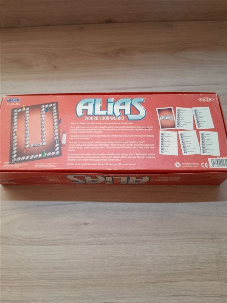 Alias woord voor woord - s3789, Verzenden, Zo goed als nieuw
