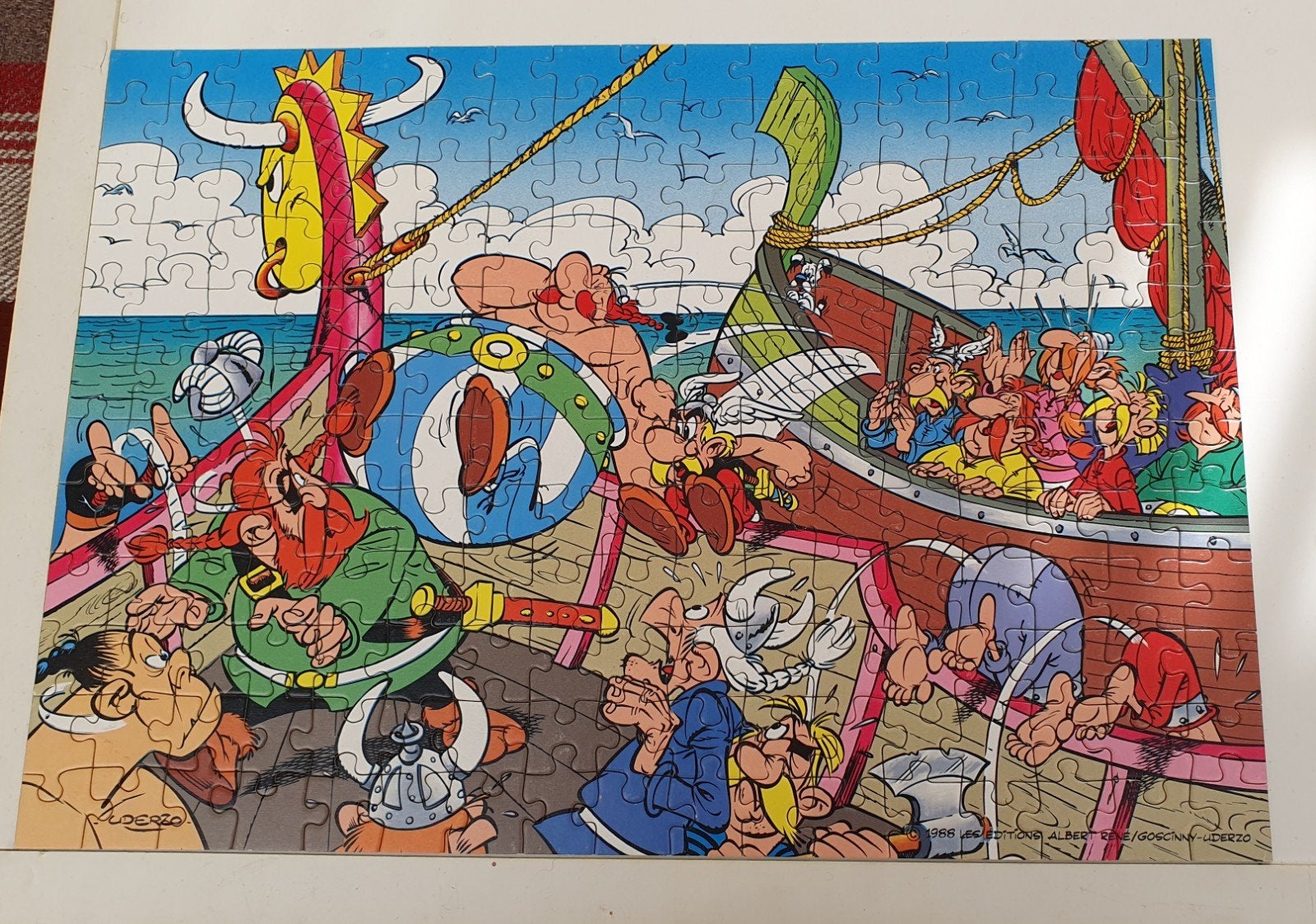 4 Puzzels, Ravensburger en Schmidt, Hobby en Vrije tijd, Denksport en Puzzels, 500 t/m 1500 stukjes, Ophalen of Verzenden