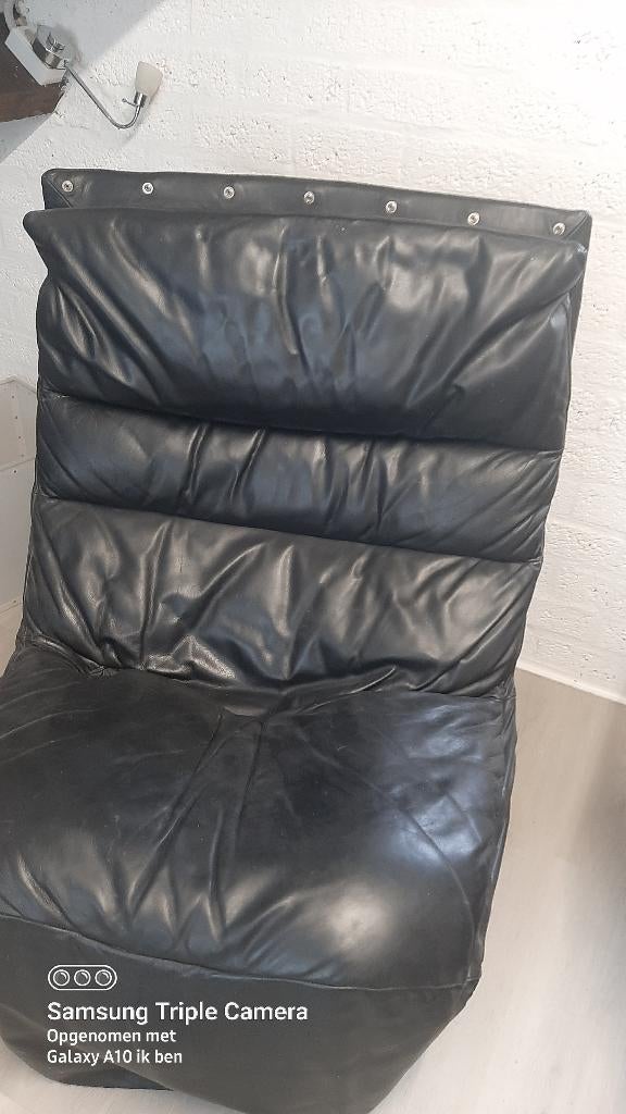 Leren Jori relexstoelen, Ophalen, Gebruikt, Modern zakelijk, 75 tot 100 cm