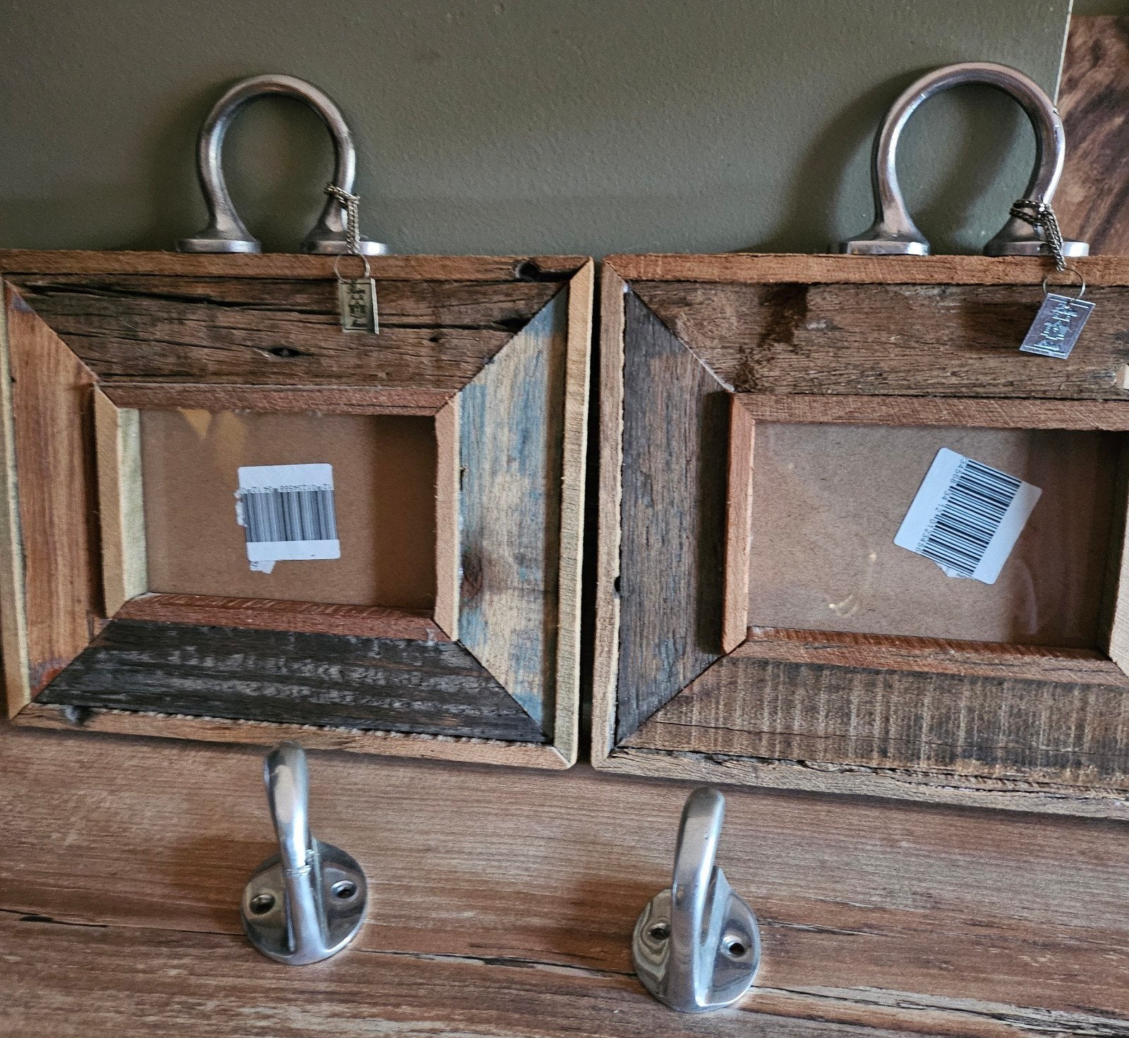 2 Riviera Maison fotolijsten met haak, Huis en Inrichting, Woonaccessoires | Lijsten, Ophalen of Verzenden