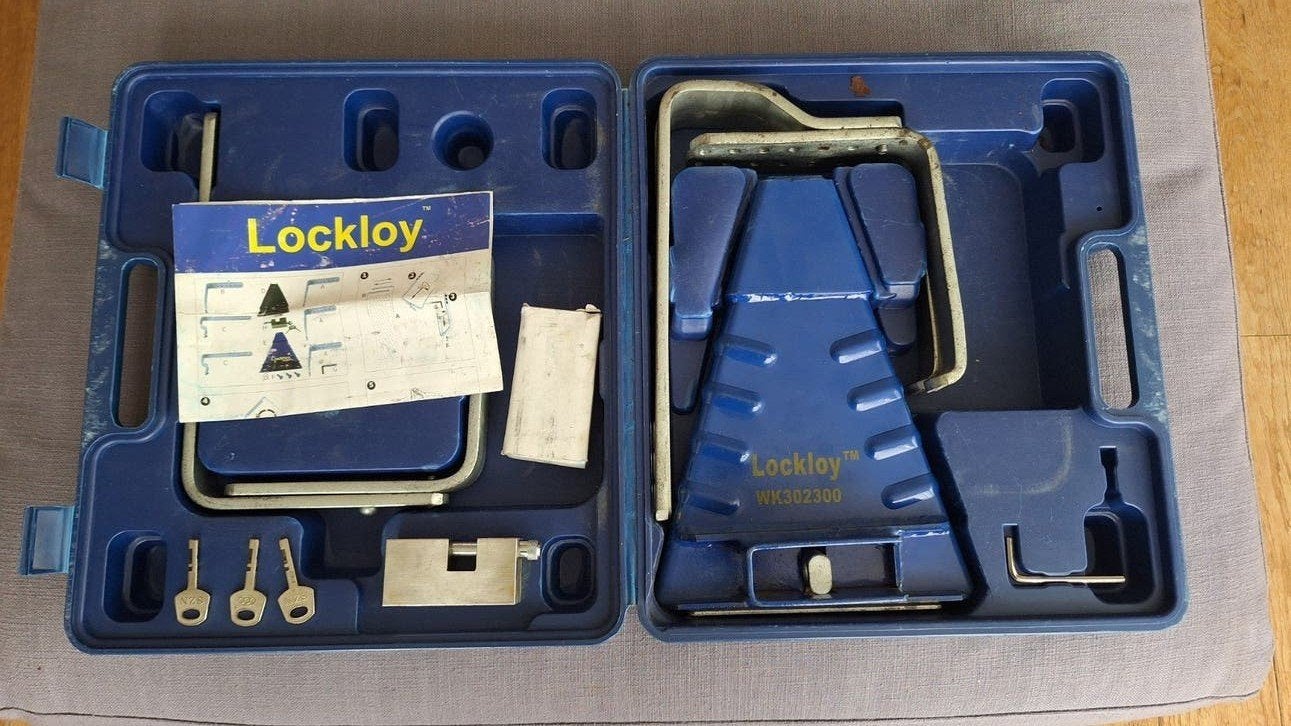 Lockloy Wielklem / wielslot - Compleet en in goede staat, Ophalen, Zo goed als nieuw