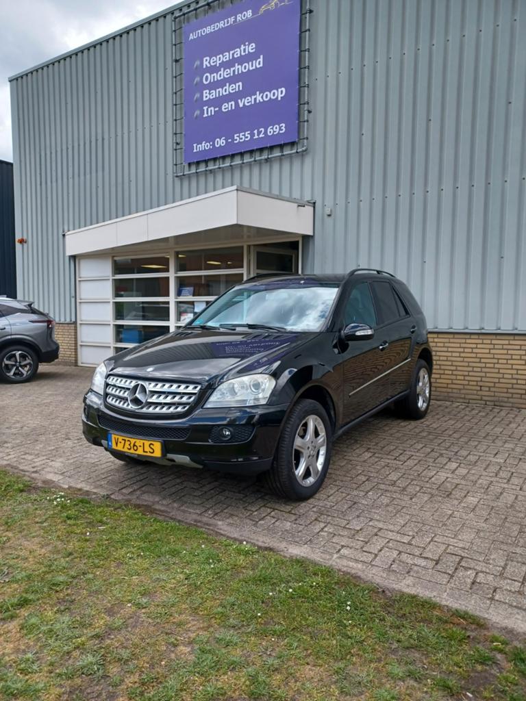 Mercedes-Benz ML automaat 2007 grijs kenteken, Auto's, Automaat, Bedrijf, 2 stoelen, Euro 4