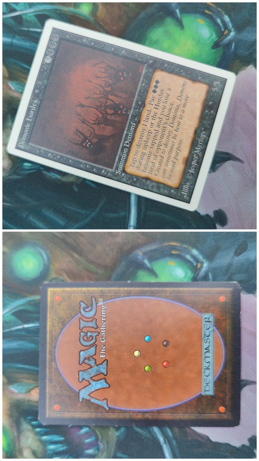 magic the gathering - demonic hordes unlimited, Verzenden, Zo goed als nieuw
