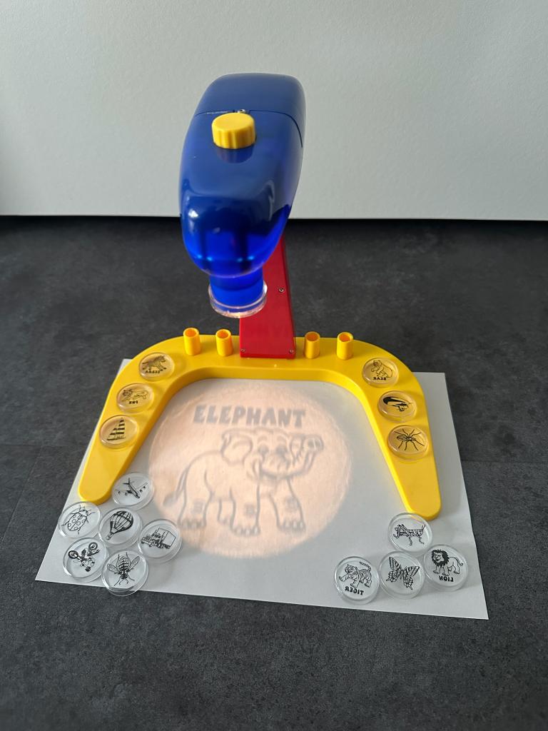 Projector tekenen dieren+voertuigen, Ophalen of Verzenden, Zo goed als nieuw, Knutselen, Met licht