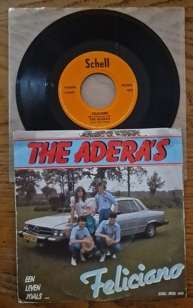 PIRATEN KLAPPER!!! The Adera's – Feliciano, Ophalen of Verzenden, Zo goed als nieuw, 7 inch