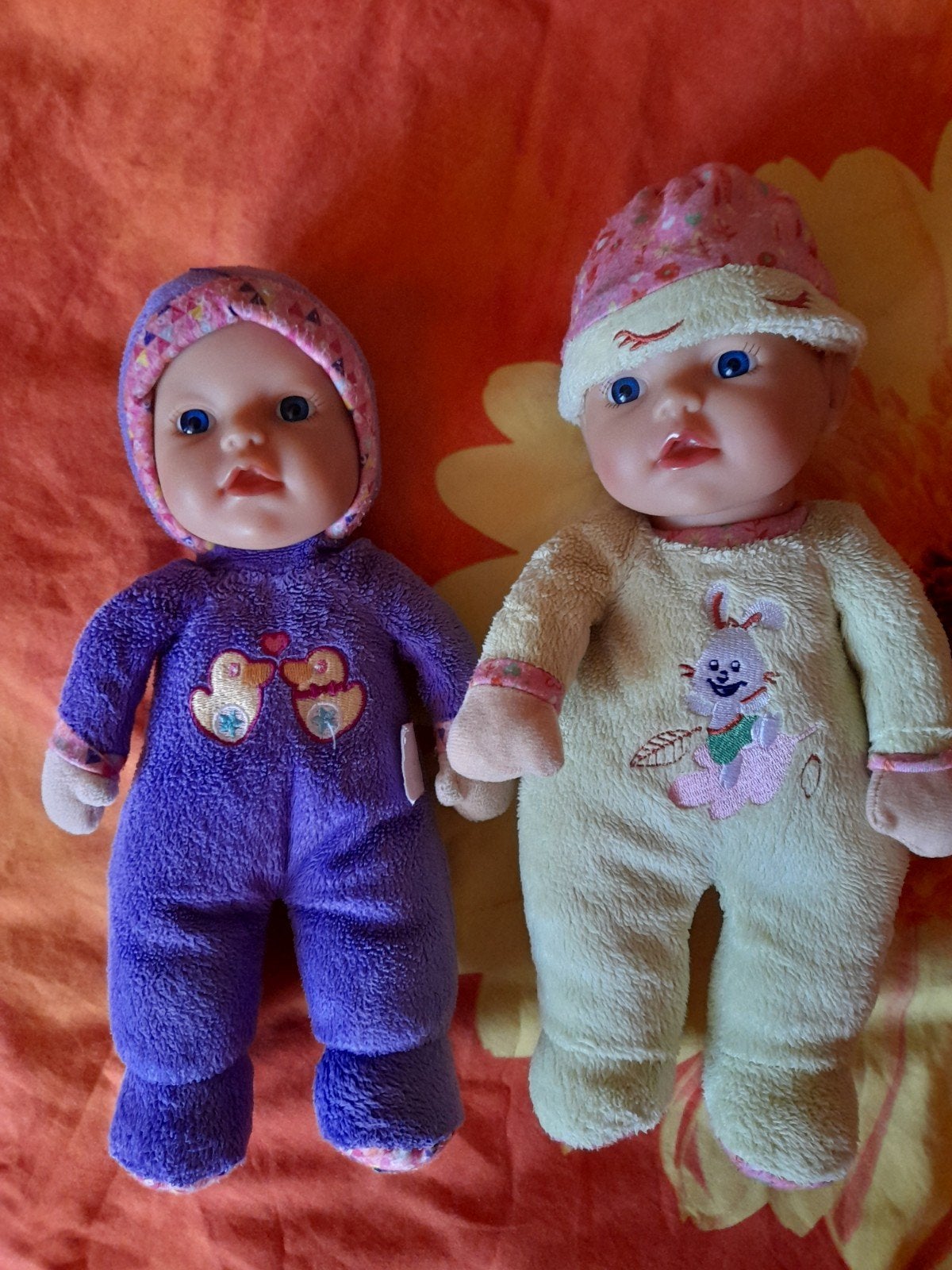 schattige babypoppen in zachte pakjes babyborn, Ophalen of Verzenden, Gebruikt, Babypop