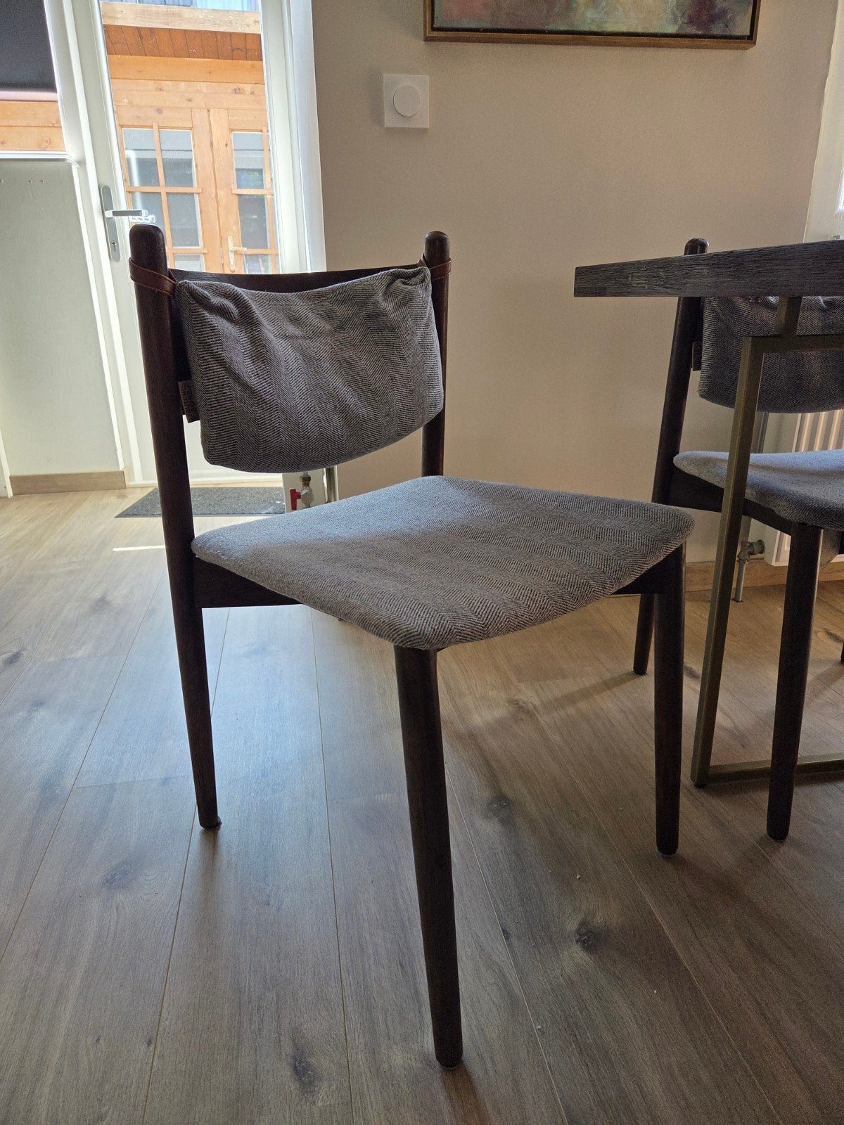 6 Dutchbone eettafelstoelen, Ophalen, Gebruikt, Overige kleuren, Klassiek