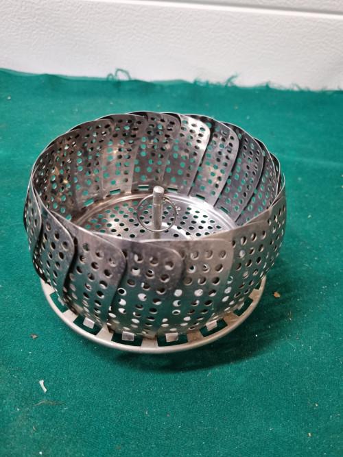 Groenten stomer vintage metaal, Huis en Inrichting, Keuken | Keukenbenodigdheden, Ophalen of Verzenden, 'T Olde Gre-j, Info@toldegrej.nl