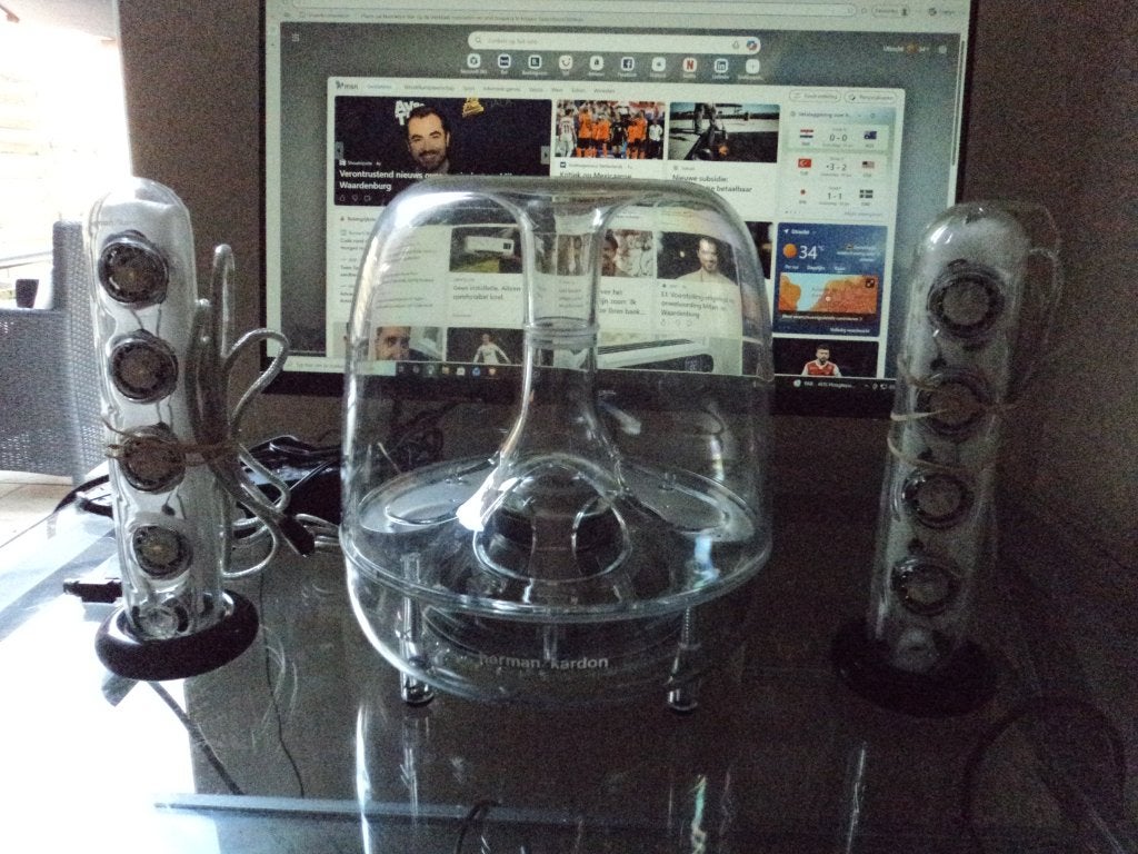 Harman Kardon SoundSticks, Ophalen, Zo goed als nieuw, Harman Kardon