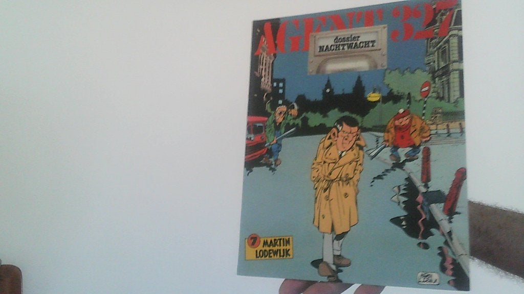 agent 327 nr 7 dossier nachtwacht eerste druk uit 1980, Boeken, Eén stripboek, Ophalen of Verzenden, Zo goed als nieuw