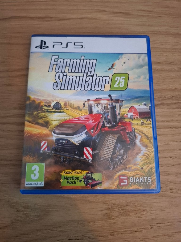 Farming simulator 2025 ps5, 1 speler, Ophalen of Verzenden, Zo goed als nieuw, Eén computer