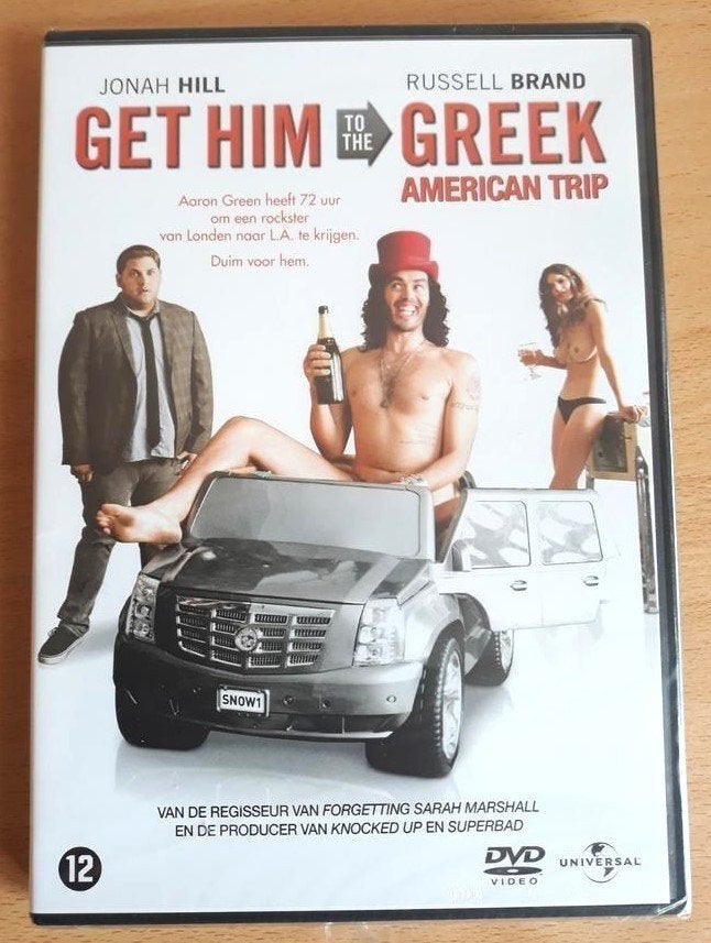 Get Him to the Greek (2010) Russell Brand - Gesealde dvd, Engels, Nederlands, Overige genres, Ophalen of Verzenden